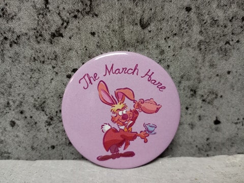 Loungefly - Alice in Wonderland: The March Hare Button