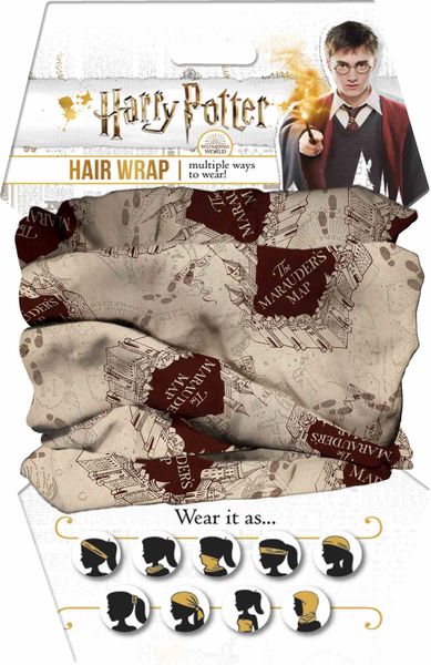 Harry Potter - Marauders Map Hair Wrap
