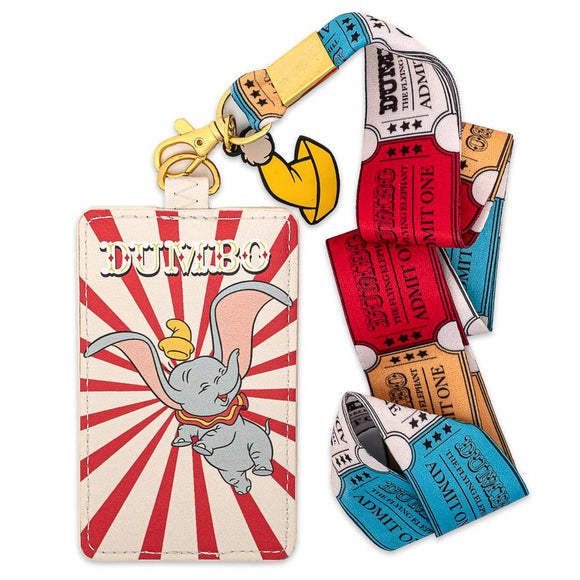 Loungefly - Dumbo Circus Lanyard with Cardholder