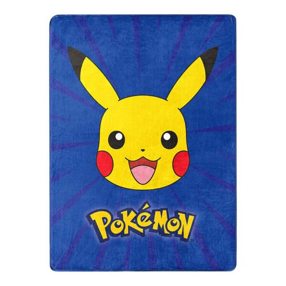 Pokemon Burst Pika 46x60 Silk Touch Blanket