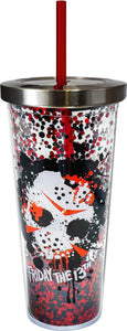 Friday the 13th Acrylic Glitter Cup