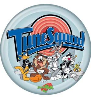 Space Jam Tune Squad Group Button