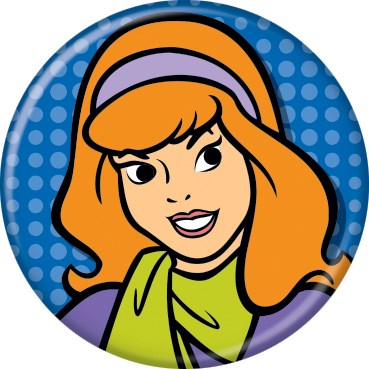 Scooby-Doo Daphne Button