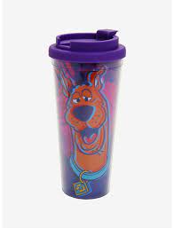 Scooby Doo Psychedelic 24oz Acrylic Travel Mug