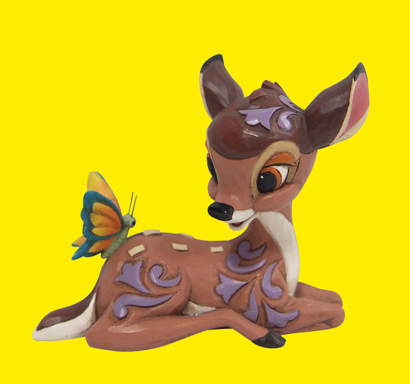 Disney - Bambi with butterfly Mini Jim Shore