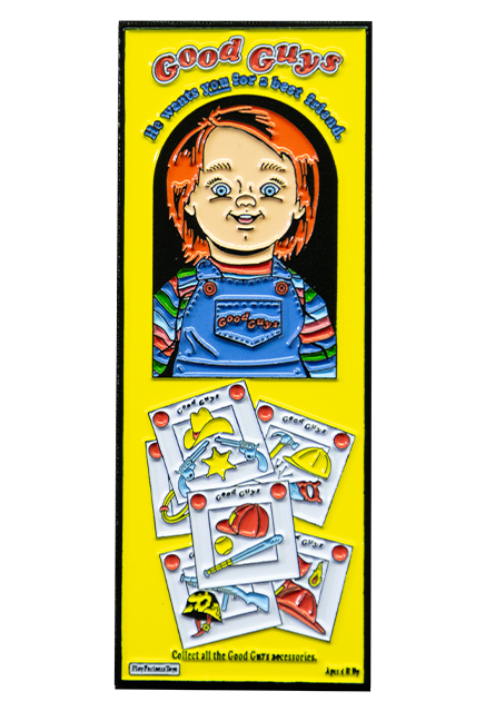 Child's Play - Chucky Box Enamel Pin