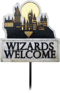 Harry Potter Wizards Welcome Garden Stake