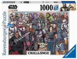 Star Wars The Mandalorian Challenge 1000pc Puzzle