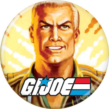 GI Joe Duke Button