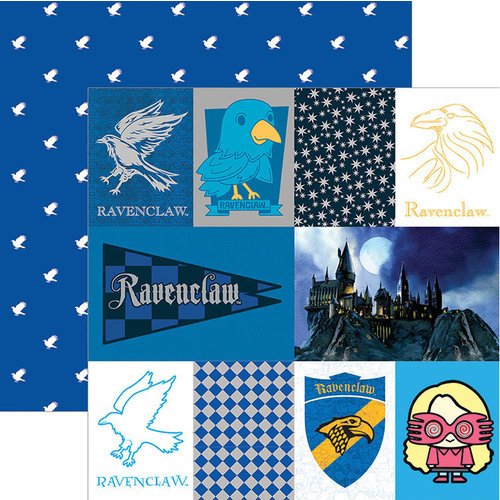 Harry Potter - Ravenclaw Tag Double Sided Embellished Paper