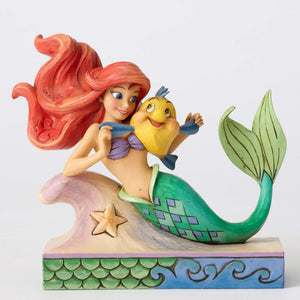 Little Mermaid - Ariel & Flounder "Fun with Friends" Jim Shore