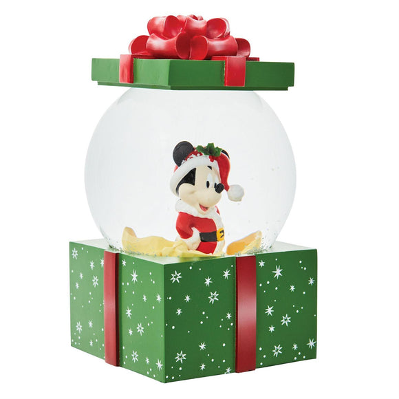 Disney Mickey Christmas Gift Snowglobe