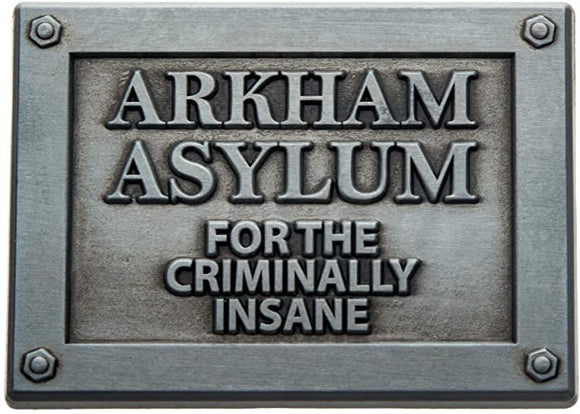 Batman - Arkham Asylum for the Criminally Insane Lapel Pin